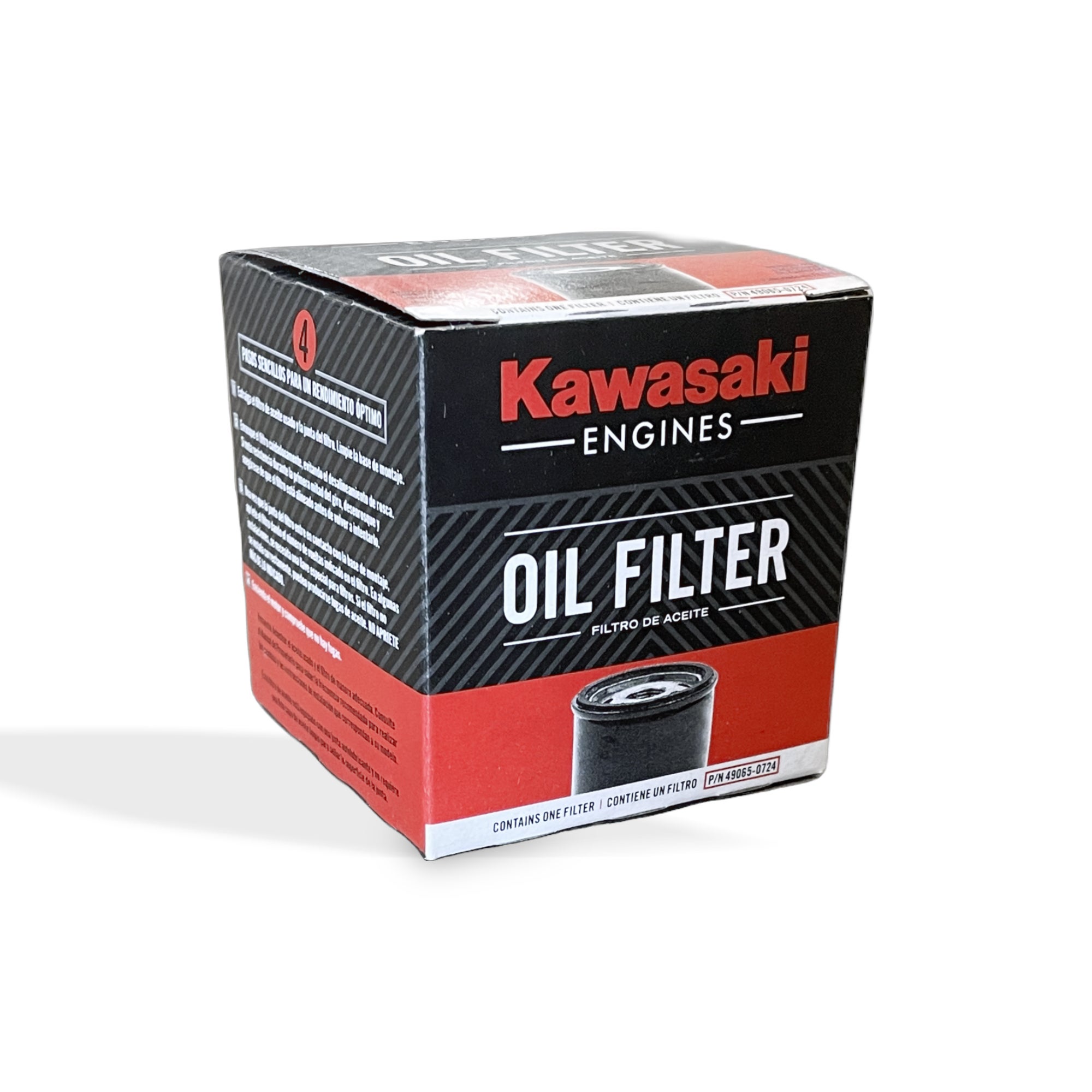 Kawasaki Oil Filter- 49065-0734 replaces 49065-0724 | Full